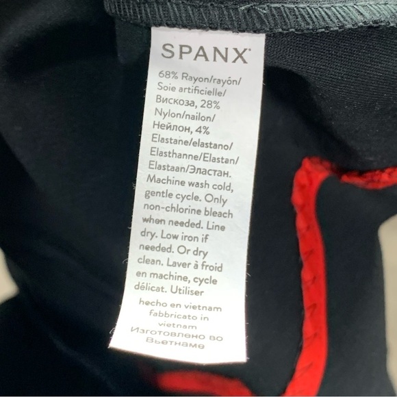 NWT Spanx The Perfect Fit & Flare Dress 20381R Black M - Picture 11 of 11